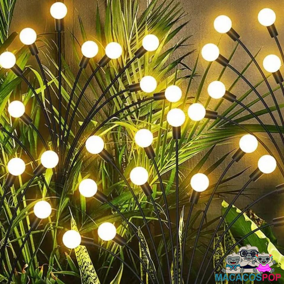 Luces LED de Luciérnaga Solares para Jardín MacacosPop