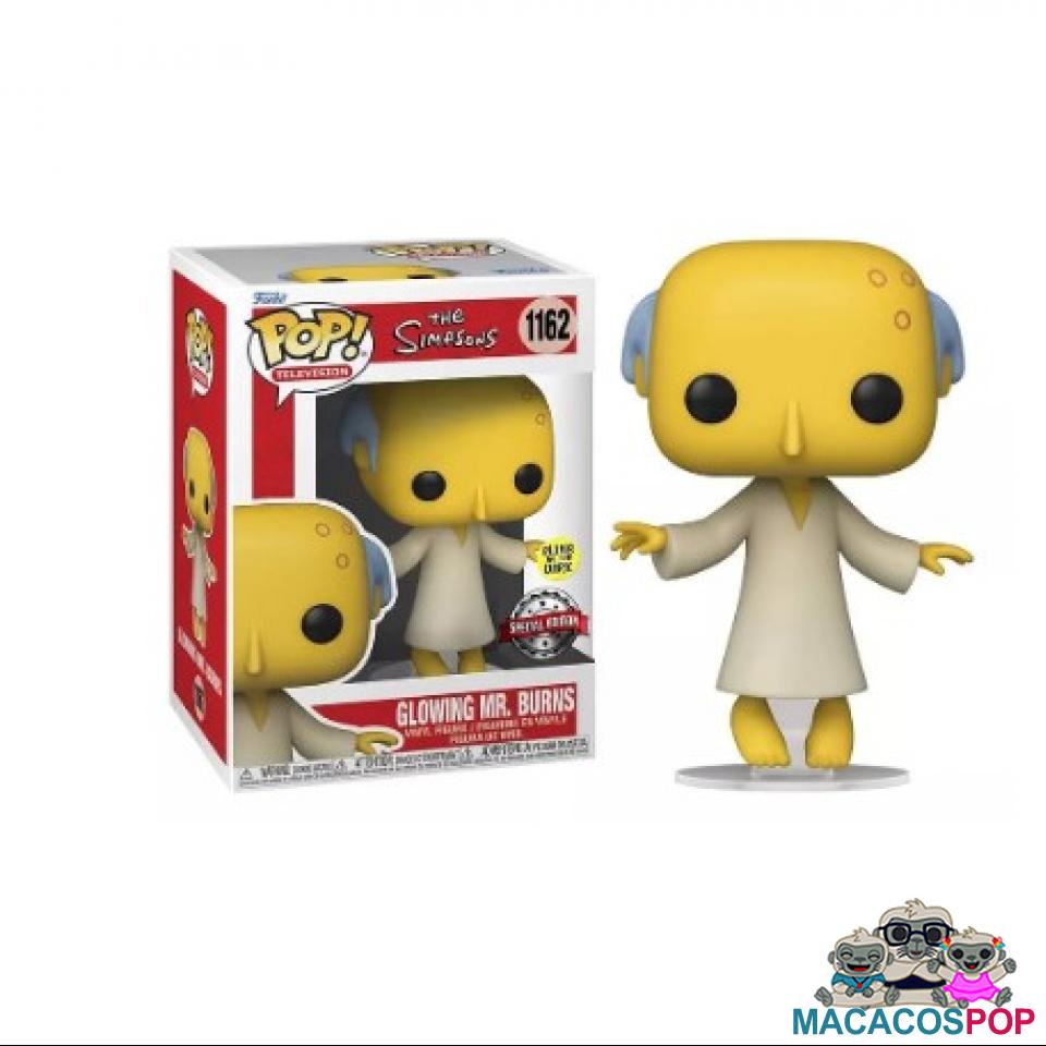 Funko Pop Animation: Simpsons - Sr Burns Radioactivo Exclusivo