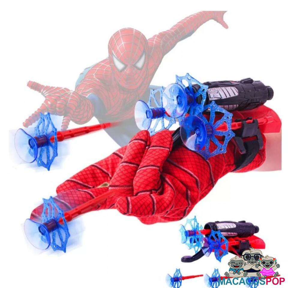 Guante de Spider-Man con Lanzador de TelaraÃ±as MacacosPop